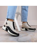 Rieker W béžová obuv model 21369727 - Big Star