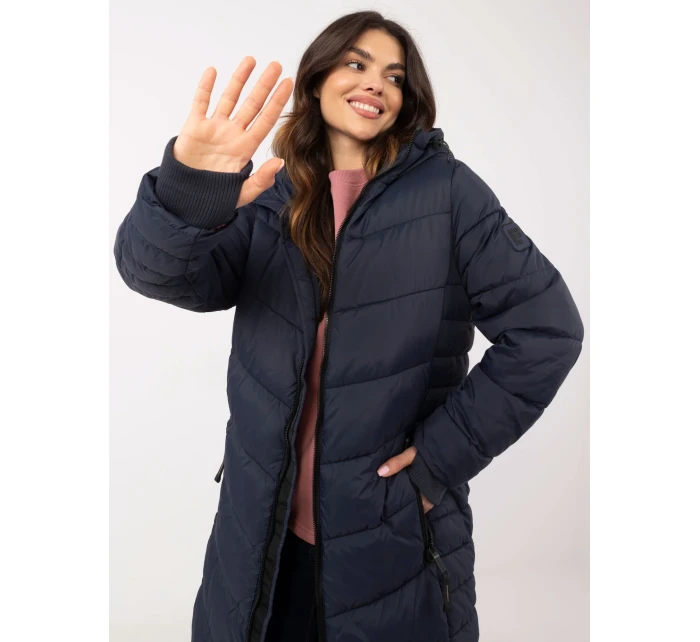 Płaszcz model 20608981 granatowy - FPrice