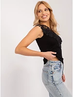 T shirt PM TS model 22400590 czarny - FPrice T shirt PM TS model 22400590 czarny - FPrice