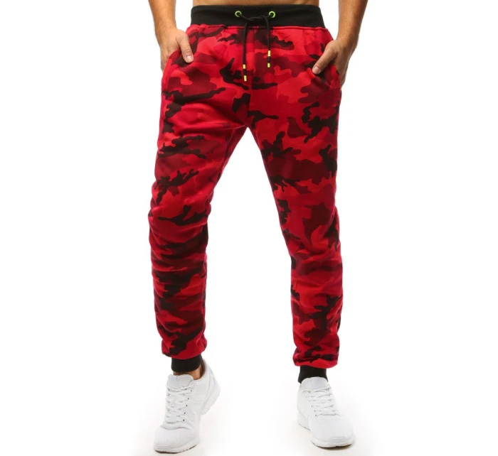 Pánské červené tepláky Dstreet model 21962124 - FashionStreet Pánské červené tepláky Dstreet model 21962124 - FashionStreet