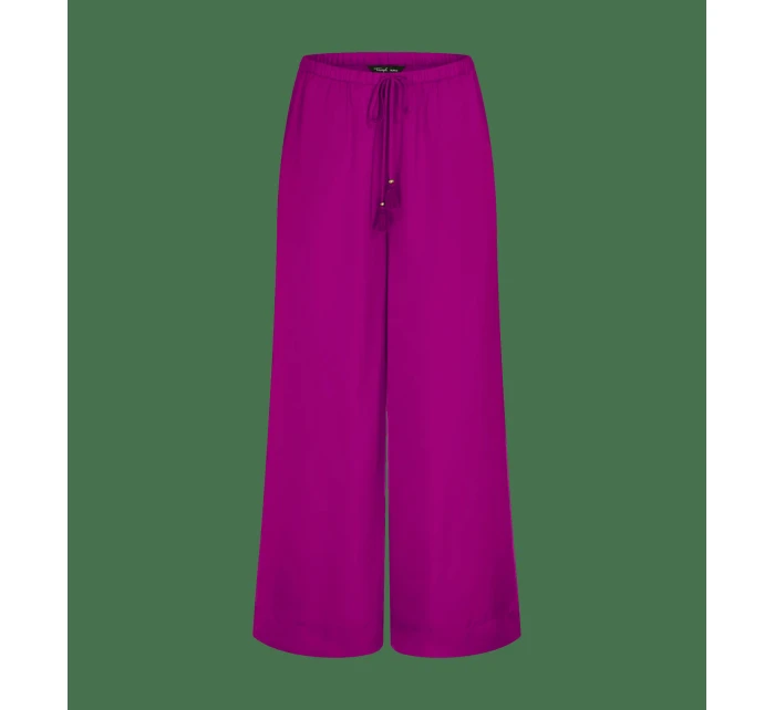 Summer Satin Trousers - RED - TRIUMPH RED - TRIUMPH