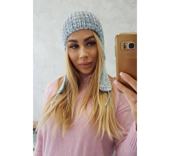 Dámska klapka na uši Jana K314 modrá