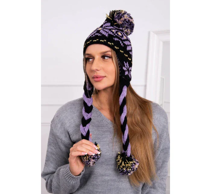 Kostkovaná čepice model 18751491 - K-Fashion