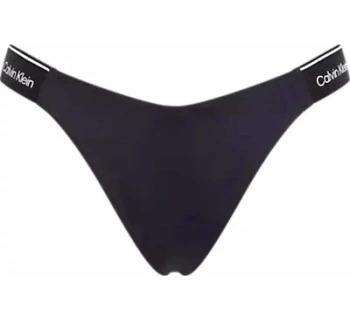 Dámske plavky DELTA BIKINI KW0KW02430 BEH Black - Calvin Klein Dámske plavky DELTA BIKINI KW0KW02430 BEH Black - Calvin Klein