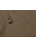 Tmavobéžová krátka mikina s kapucňou (8B939-91) Tmavobéžová krátka mikina s kapucňou (8B939-91)