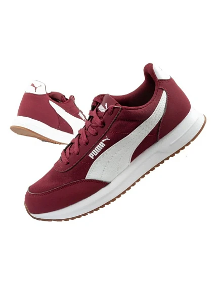 Športová obuv Puma pánske tenisky R78 Lightwind pohodlné módne bordová farba Športová obuv Puma pánske tenisky R78 Lightwind pohodlné módne bordová farba