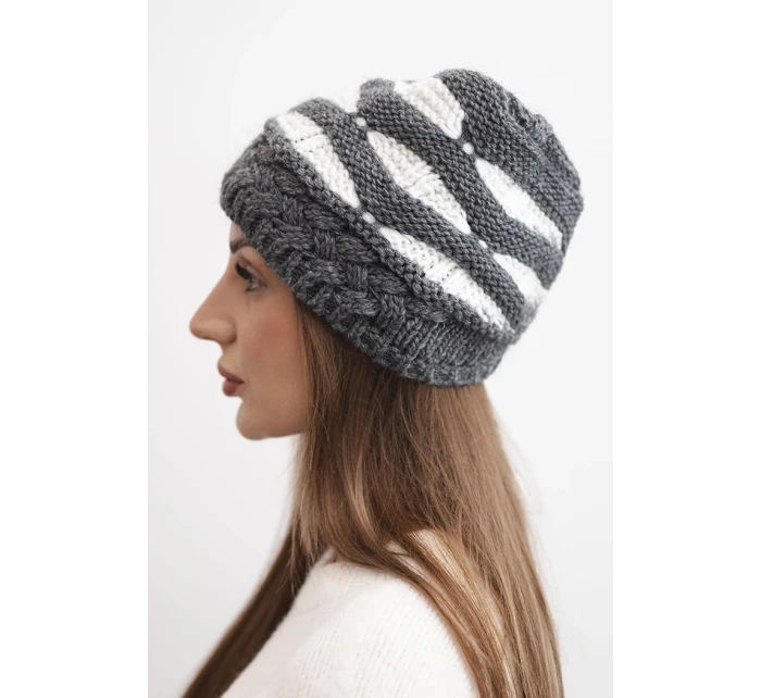 Fleecová čepice Marta K231 ecru Fleecová čepice Marta K231 ecru