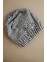 Čepice s rolováním Magda K293 camel