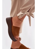 Dámské pantofle na platformě Camel Liorisse Dámské pantofle na platformě Camel Liorisse