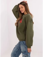 Mikina EM BL 617 model 20822492 khaki - FPrice Mikina EM BL 617 model 20822492 khaki - FPrice