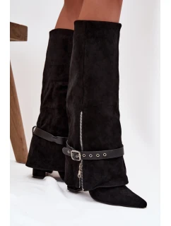 Topánky na podpätku model 217211 Krok vo veľkom štýle