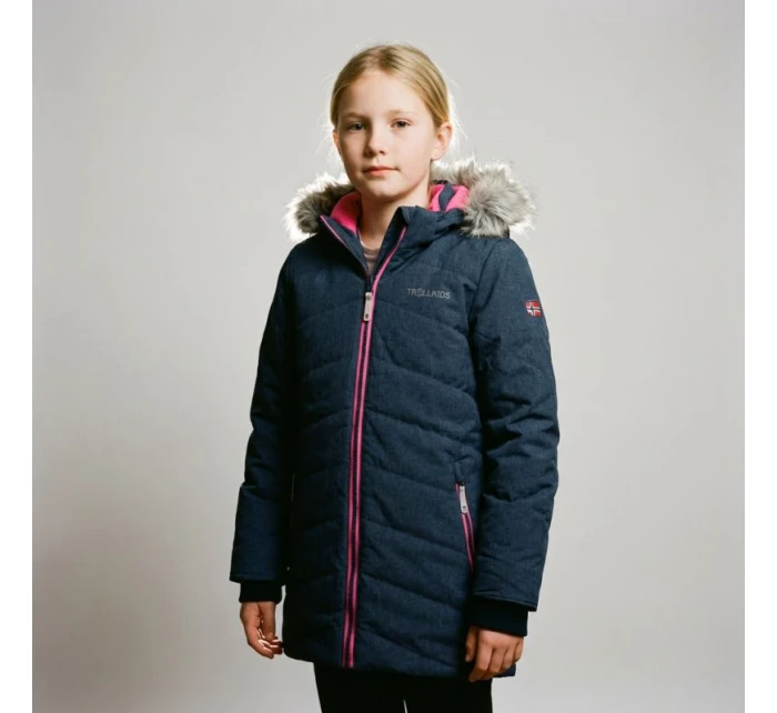 Dívčí zateplená bunda Jacket Jr model 20624630 - Trollkids
