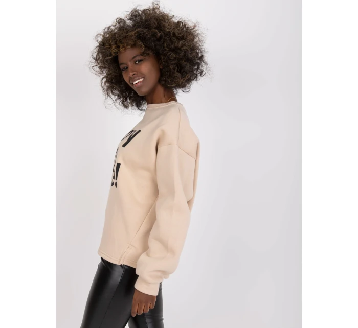 Mikina EM BL model 17228682 béžová - FPrice Mikina EM BL model 17228682 béžová - FPrice