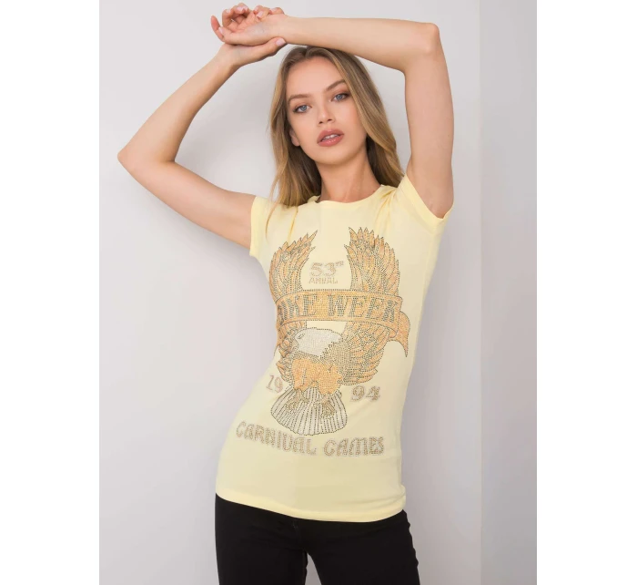 Tričko EM TS ES 21 533.16 svetlo žltá