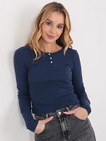 Blúzka WT BZ A1133.00 tmavomodrá