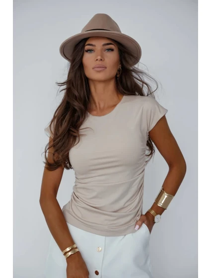 Blúzka Shira béžová - LaBalancia