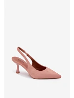 Sandále na podpätku model 226919 Vykročte štýlovo