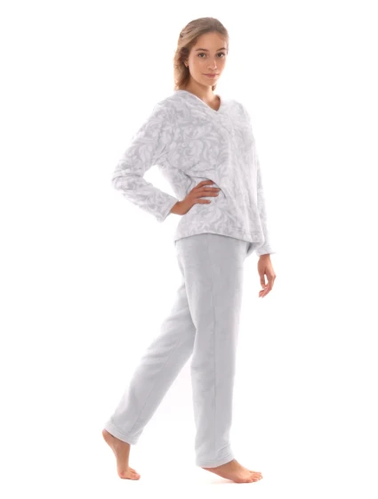 Dámske pyžamo Flora 6456 dove grey - Vestis