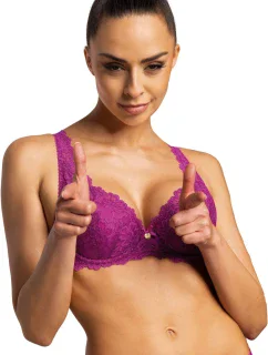 Dámska podprsenka 053/22 Carmela fuchsiová plus - MAT