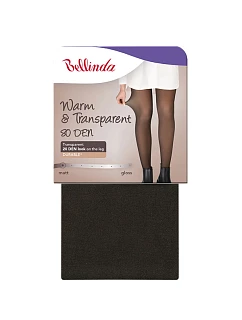Dámské teplé punčochové kalhoty 80 DEN WARM & model 22343648 80 DEN  černá - Bellinda