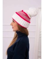 Kinga dámská čepice K297  růžová model 18751263 - K-Fashion