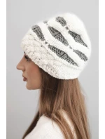 Fleecová čepice Marta K231 ecru