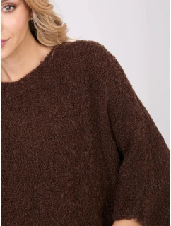 Jumper CH SW 72996.26 tmavohnedý