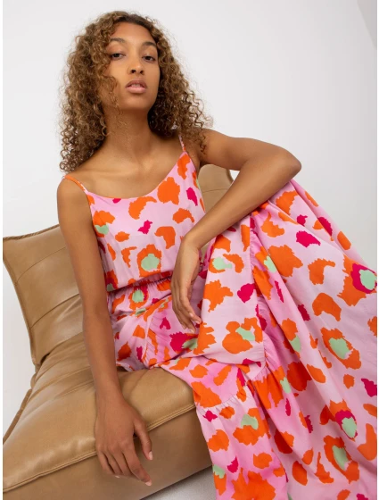 Šaty D73781M30313A svetlo ružové