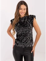 Bluzka IT BZ model 21441121 czarno srebrny - FPrice