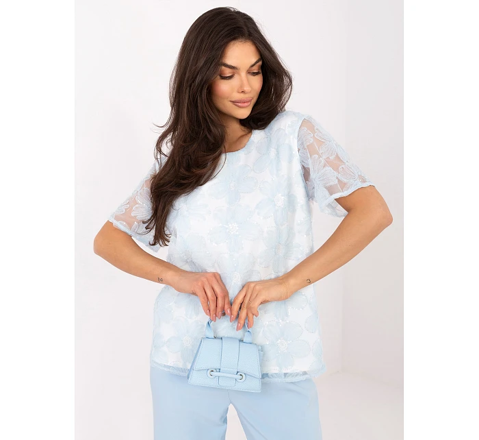 Bluzka LK BZ model 22120689 jasny niebieski - FPrice