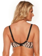Dámská podprsenka Béžová s černou model 20480141 - Gaia Dámská podprsenka Béžová s černou model 20480141 - Gaia