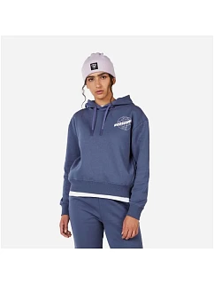 Dámska mikina ROSSIGNOL W WATERFALL H RELAX SWEATSHIRT modrá dámska
