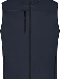 JN Pánská 3vrstvá softshellová vesta 02. navy model 22530760 - Daiber