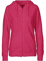 Neutral O 83301 Dámska mikina s kapucňou z bio bavlny 77.8331 ružová Neutral O 83301 Dámska mikina s kapucňou z bio bavlny 77.8331 ružová