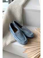 Dámské s malým zlatým detailem modré model 21900417 - Boto Dámské s malým zlatým detailem modré model 21900417 - Boto