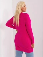 Sweter PM SW model 18917693 fuksjowy - FPrice Sweter PM SW model 18917693 fuksjowy - FPrice