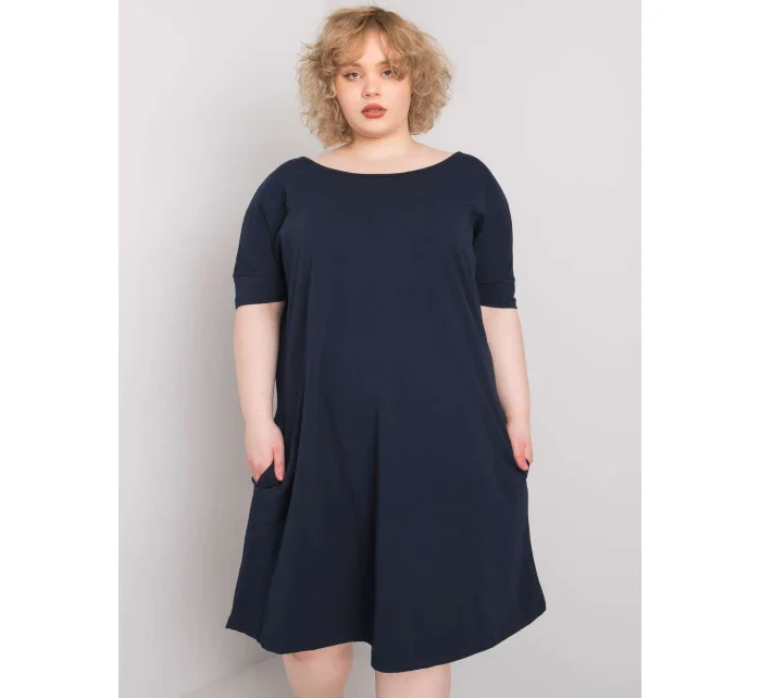Šaty RV SK 6639.02X tmavo modrá Šaty RV SK 6639.02X tmavo modrá