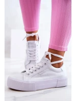Tenisky na platforme Lee Cooper LCW-22-31-0884L White