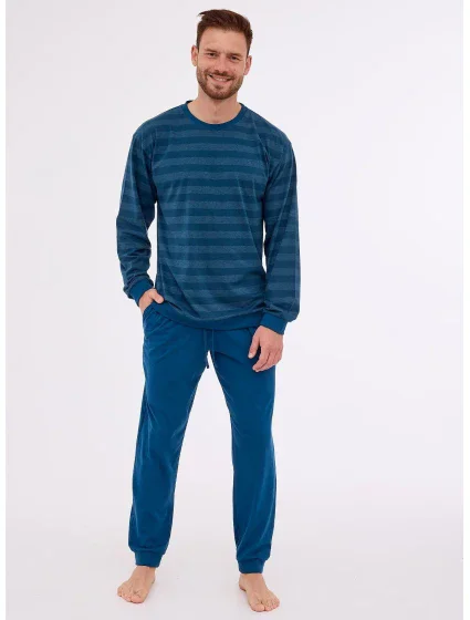 Pánské pyžamo model 20256551 Loose 13 dł/r S2XL - Cornette Pánské pyžamo model 20256551 Loose 13 dł/r S2XL - Cornette