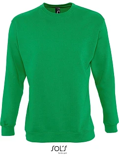 SOL'S New Supreme Unisex mikina 25.3250 kelly green