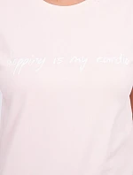 Nakupovanie je moja kardio blúza púdrovo ružová