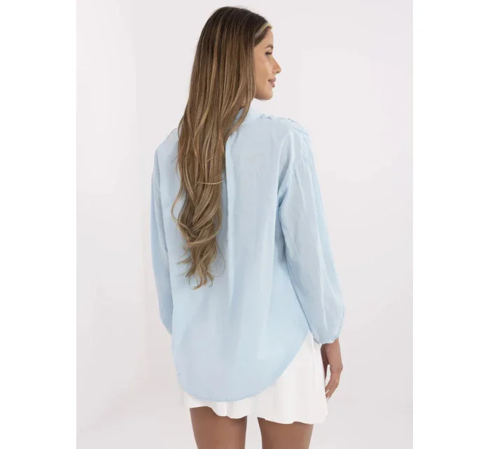 Blúzka TW KS BI 3145.67 svetlomodrá