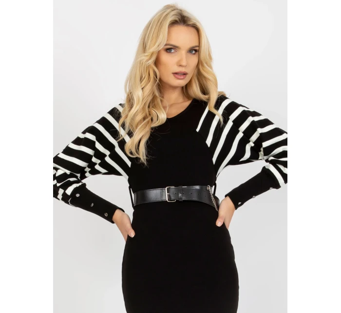 Dámske šaty TW SK BE 1540 čiernobiele