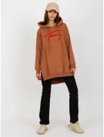 Mikina VI BL 335.25X svetlo hnedá