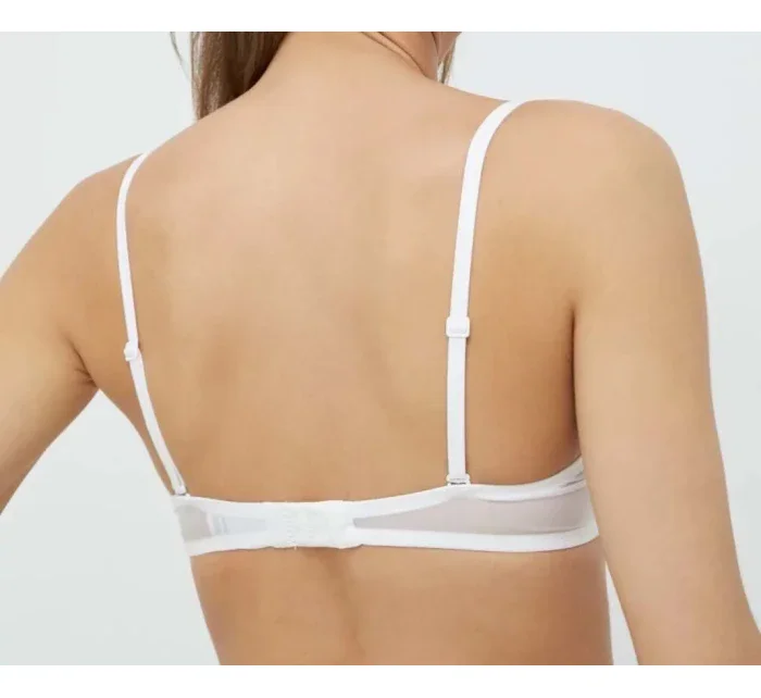 Dámska podprsenka QF6068E 100 biela - Calvin Klein