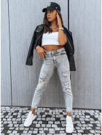 Dámské džíny light grey Dstreet model 21967897 - FashionStreet Dámské džíny light grey Dstreet model 21967897 - FashionStreet