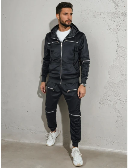 Pánska čierna tepláková súprava Dstreet AX0812