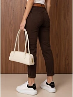 Jeansy damskie mom fit z paskiem model 22383549 - FashionStreet Jeansy damskie mom fit z paskiem model 22383549 - FashionStreet