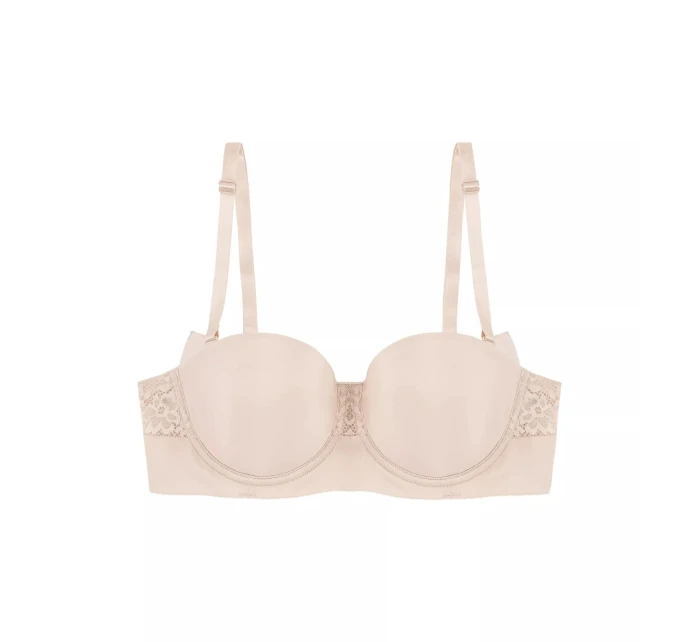 Dámská vyztužená podprsenka Vivid Spotlight model 21745507 krémová - Triumph Dámská vyztužená podprsenka Vivid Spotlight model 21745507 krémová - Triumph