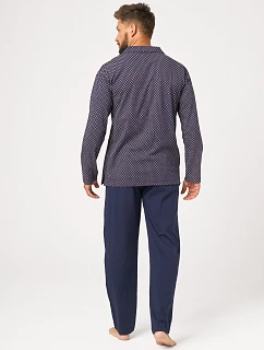 Pyžamo MNS B26 dlouhé rukávy, velikosti rozepínací model 22316363 - Key